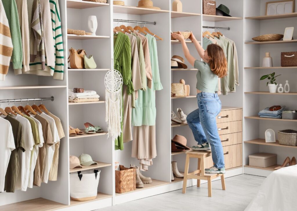 how to maximize closet space