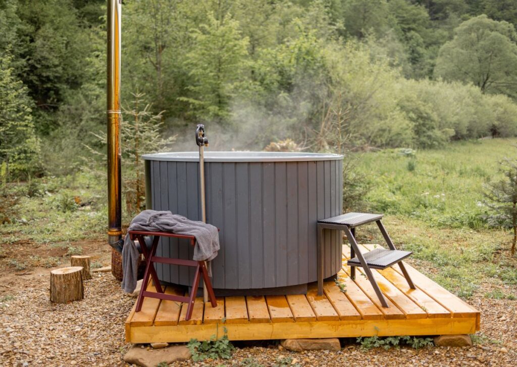 how to move a hot tub